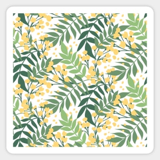 Botanical Floral Seamless pattern 10 Sticker